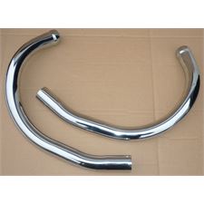 EXHAUST PIPES - PAIR - (LIFTED OVER REAR AXLE - TYPE 640)